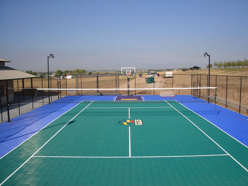 Synthetic Volleyball Court Flooring