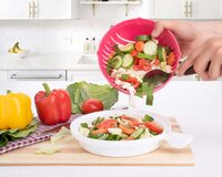 Click to expand Multipurpose Salad Cutter Bowl Easy To 60 Seconds Salad Maker Kitchen Tools