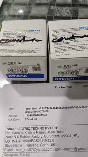 Omron ,Total Counter, H7Ec-Nv - Color: White