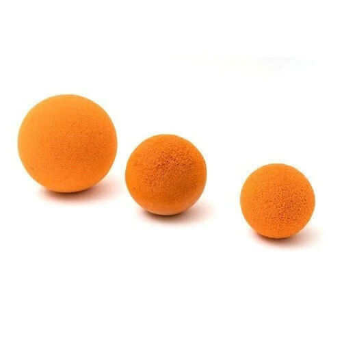 Concrete Pipe Cleaning Ball For Industrial - Color: Orange