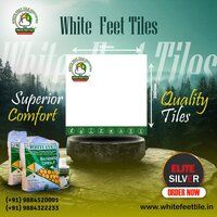 white feet - cool roof tiles - electricity saving roof tiles