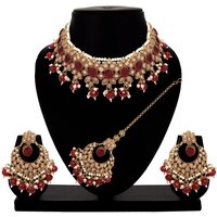Reverse AD Necklace| Bridal Necklace set| Wedding Collection |Mehandi Plated| Choker Necklace set| Bridal Necklace set|Gift Set