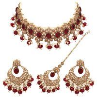 Reverse AD Necklace| Bridal Necklace set| Wedding Collection |Mehandi Plated| Choker Necklace set| Bridal Necklace set|Gift Set