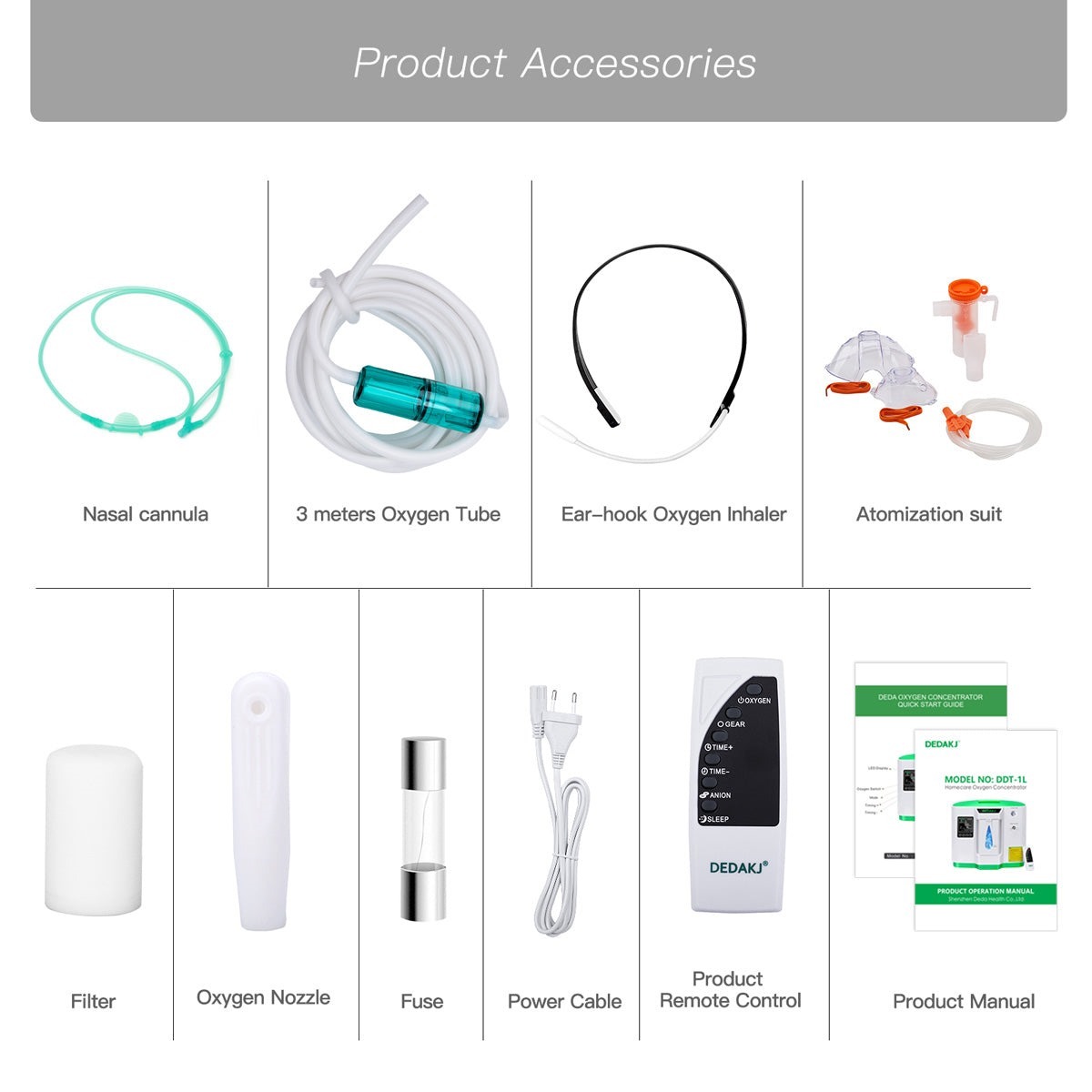 DE-2A Portable Oxygen Concentrator