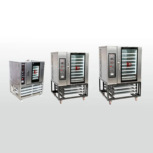 Convection Oven 6, 8,10 Tray - Color: Silver