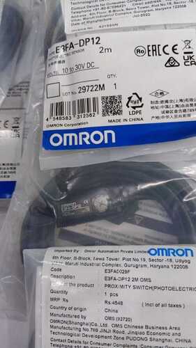 OMRON PHOTOELECTRIC SENSOR, E3FA-DP12(10-30 VDC)