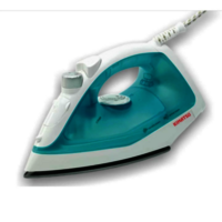 Kimatsu Steam Iron Km-704 - Non-stick Soleplate, 1300w Power, 220-240v, 180ml Water Tank | Burst Steam, Spray Function, Vertical Spray, Self-cleaning