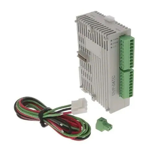 Dvp04Tc-S Analog Extension Module - Color: Green & White