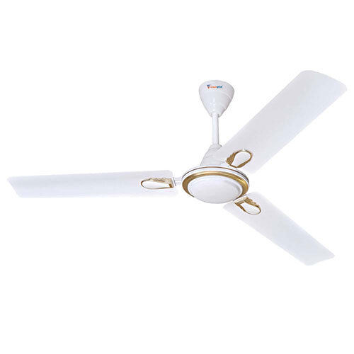 Royal Deluxe Ceiling Fan - Color: White