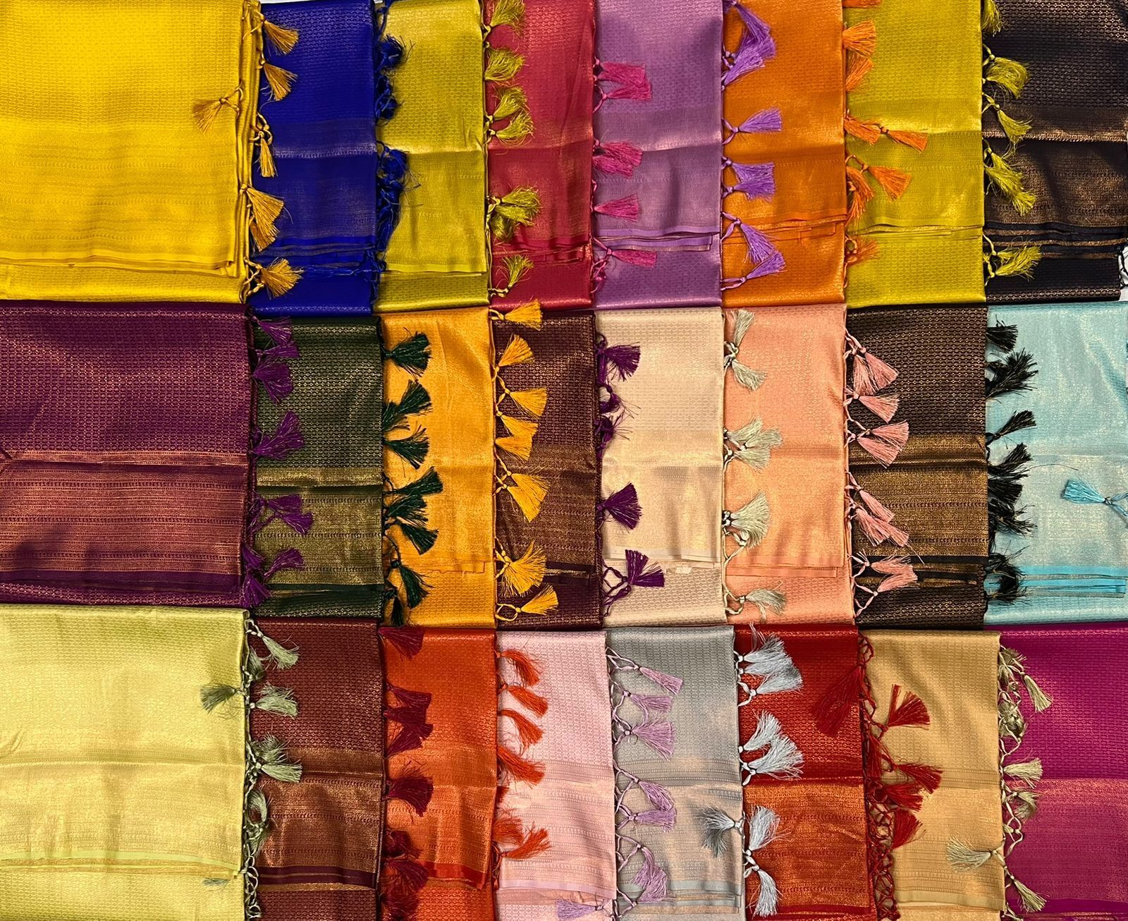 Kubera Pattu Copper Sarees