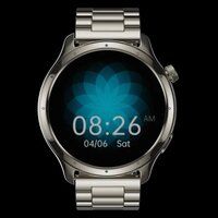 NoiseFit Mettle Smart Watch Stainless Steel Finish, 1.4