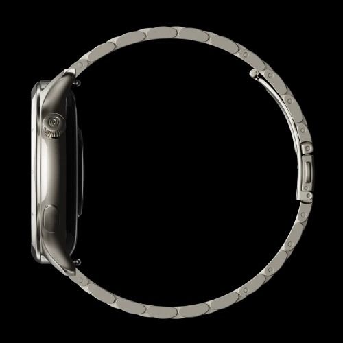 NoiseFit Mettle Smart Watch Stainless Steel Finish, 1.4