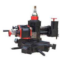 Industrial Flange Facing Machine - Heavy-duty 980 Kg, Semi Automatic | Black And White, Electric Power, Warranty Included