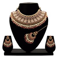 Wedding Collection | Reverse AD Necklace| Choker Necklace set| Bridal Necklace set| Mehandi Plated