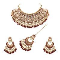 Wedding Collection | Reverse AD Necklace| Choker Necklace set| Bridal Necklace set| Mehandi Plated