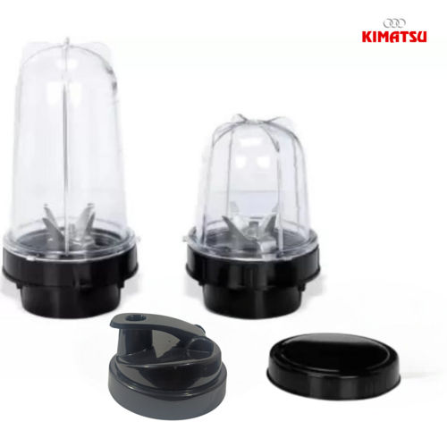 Kimatsu Unbreakable Bullet Universal Jars (550 ml & 350 ml) Mixer Juicer Jar  (550 ml)