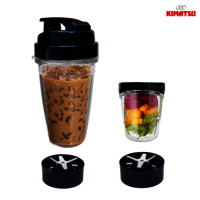 Kimatsu Unbreakable Bullet Universal Jars (550 ml & 350 ml) Mixer Juicer Jar  (550 ml)