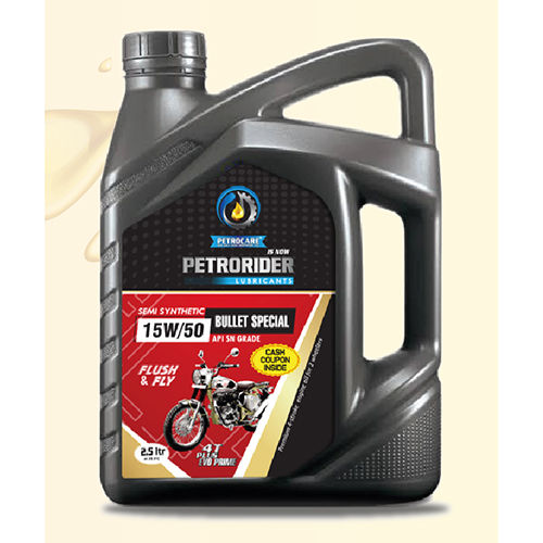 2.5L 15W50 Semi Synthetic Bullet Special Oil - Application: Automotive