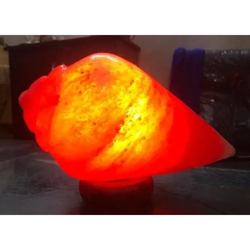 Counch Shape Rock Salt Lamp