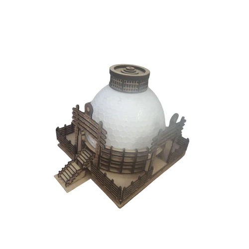 Wooden Temple Model