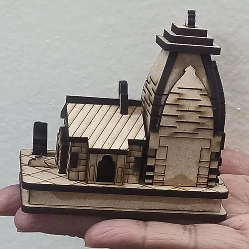 Wooden Temple 3D Model