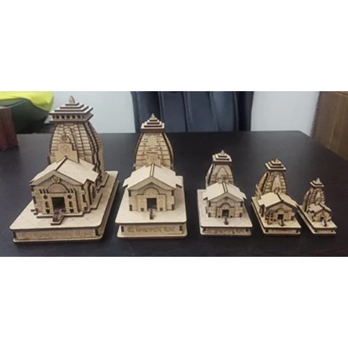 MDF Kedarnath Dham Temple 3D Model