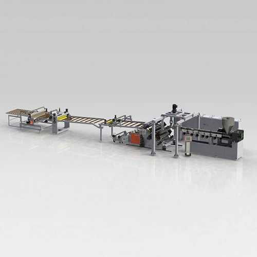 PP PE PVC ABS PVDF Board Extrusion Line