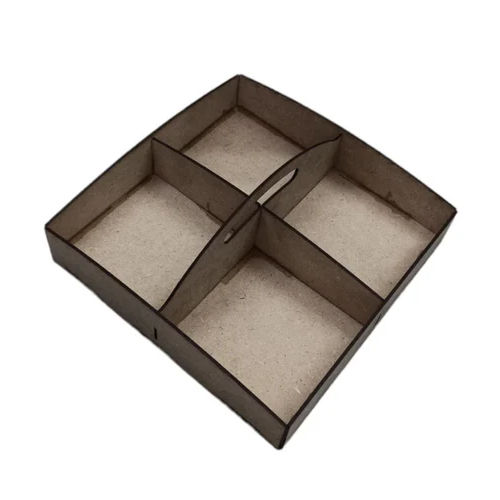 Mdf Square Gift Tray - Finish: Polished