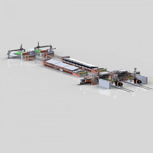 Pvc Floor Leather Extrusion Line - Automatic Grade: Automatic