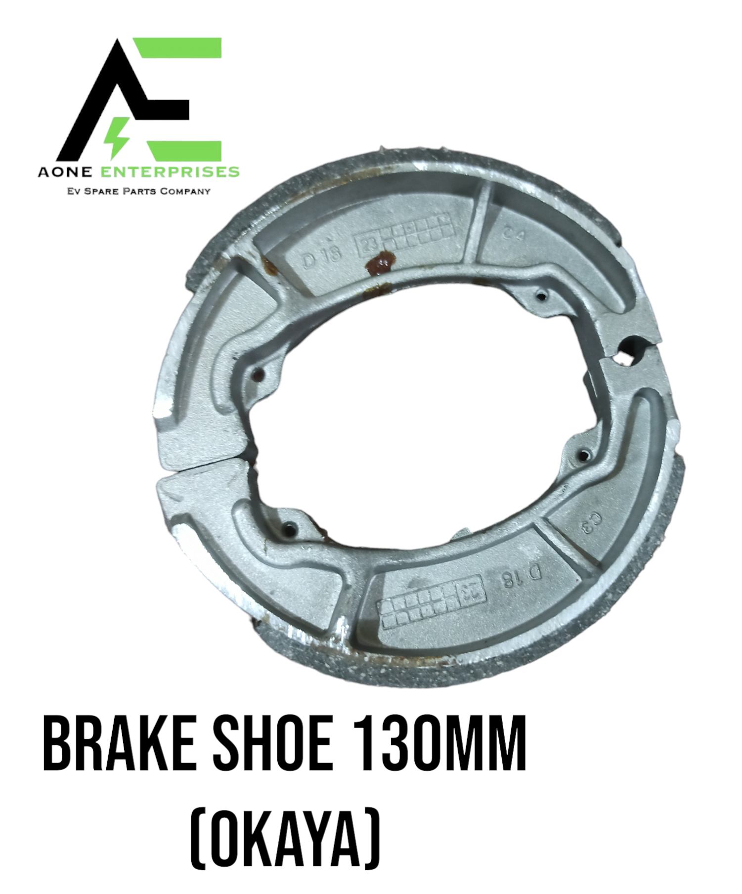 BRAKE SHOE 130MM OKAYA