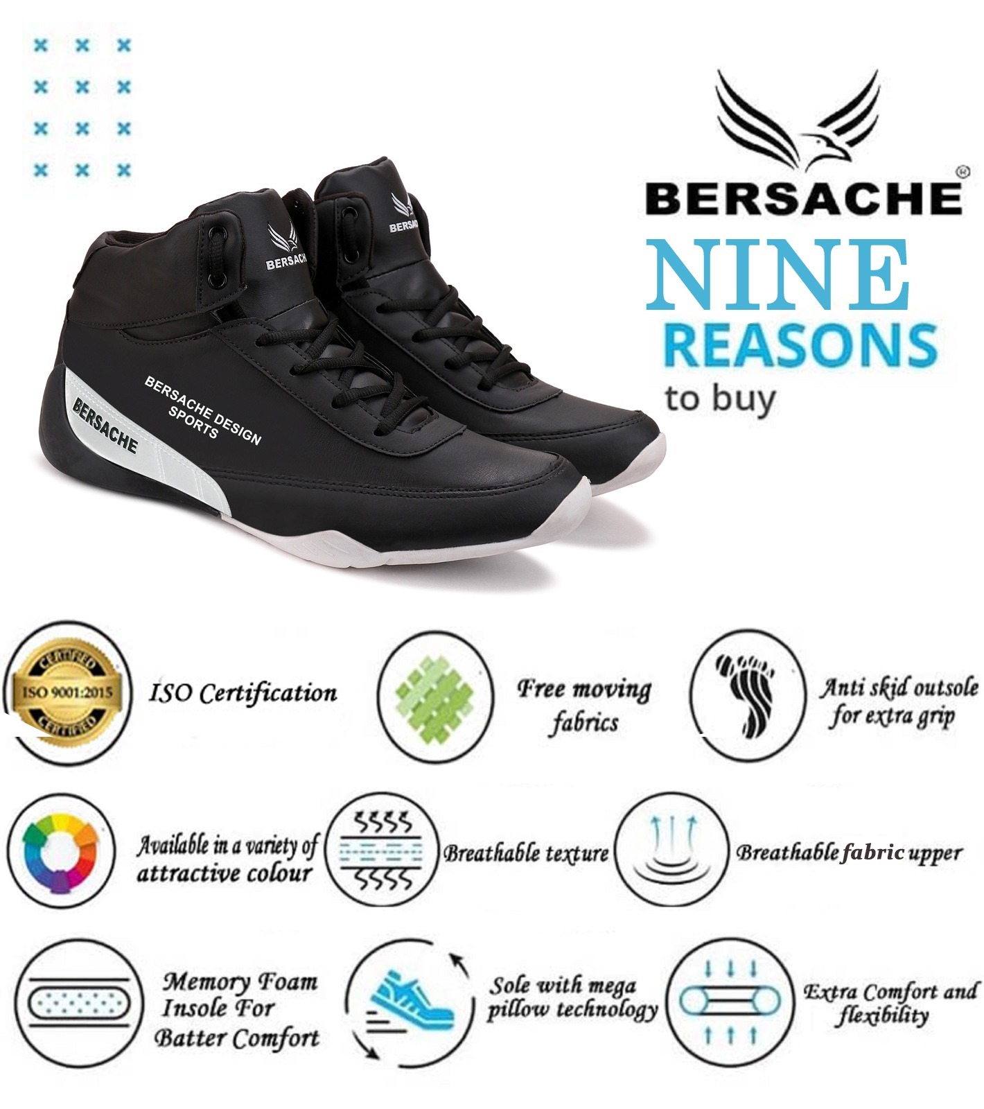 premium Sports ,Gym, tranding Stylish Running shoes (9017)