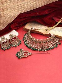 Wedding Collection| Reverse AD Stone| Indian jewellery set| Reverse AD Necklace| Bridal jewellery sets| Choker Necklace set