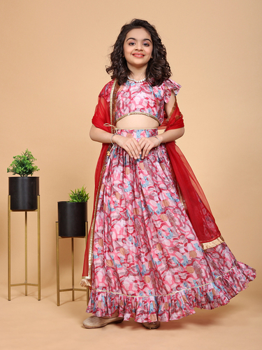  Kids Girls Lehenga Choli