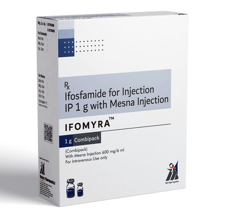 Ifosfamide 1gm Mesna 200mg Injection