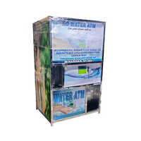 Ro Water Atm - Stainless Steel , Silver Color , Lcd Touchscreen Display , Fully Automated Purification System , 1-year Warranty