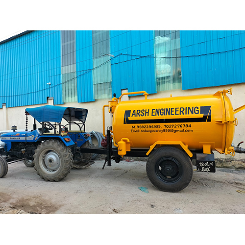 Tractor Towing Sewer Suction Machine 6000 Liter