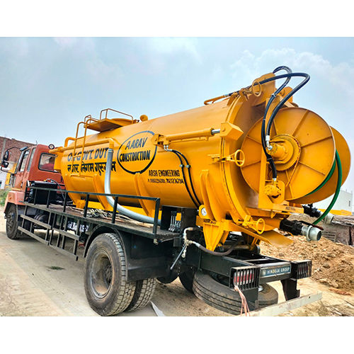 10000 Ltr Truck Mounted Sewer Suction Cum Jetting Machine