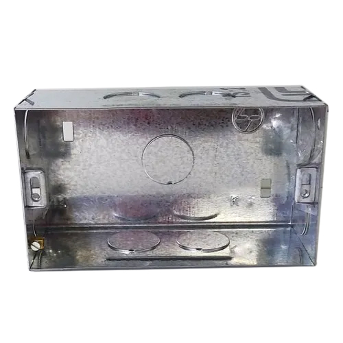 Steel Concealed Box - Stainless Steel, Various Sizes, Silver Color | Durable, Corrosion-Resistant, Polished Finish, Warranty Included