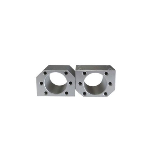 Steel Ball Screw Nut Housing - Color: Silver