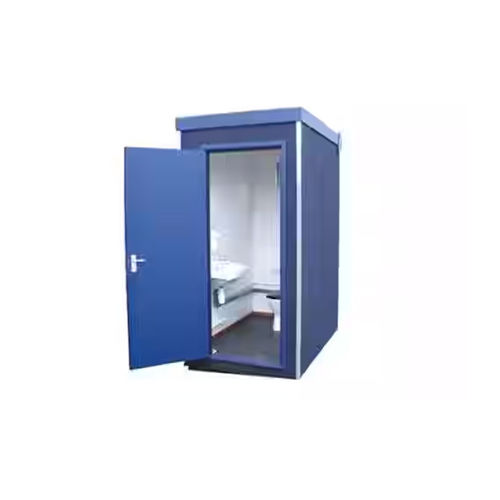 Frp Portable Toilet - Color: Blue