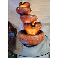 Table Top Pot Fountain - High-quality Ceramics, Customized Color Options | Indoor & Outdoor Electric Decoration With Soothing Water Sound