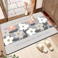 Diatomaceous Earth Bath Mat Diatomite Bath Mat Nonslip Bathroom Floor Mats