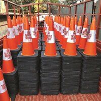 Safety Cones PS 1750 HEXA Red