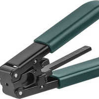 Drop Fiber Stripper - Standard Size, Green | Industrial Tool For Efficient Fiber Removal