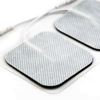 Sticking TENS Pads Self-Adhesive, for IFT, TENS, Massager Machines Four Pieces Pig-Tail Design