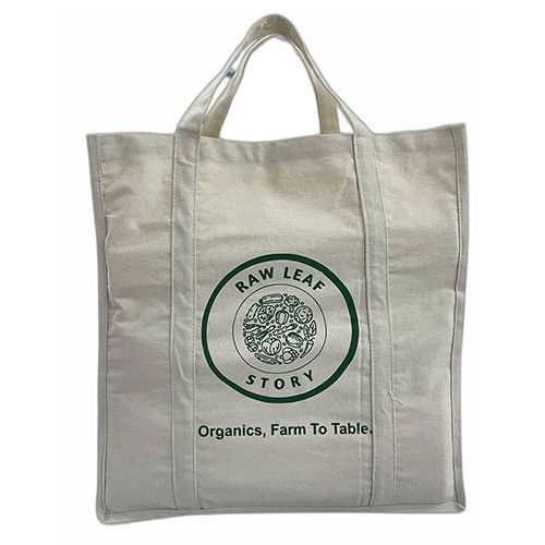 10 Kg Printed Cotton Loop Handle Bag