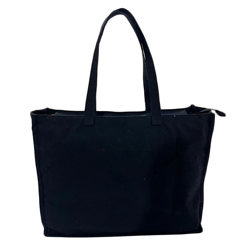 20 Kg Black Canvas Tote Bag