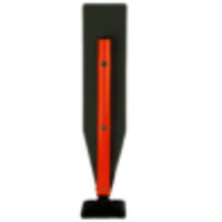 Metallic Tubular Reboundable Post with Hazard Markers