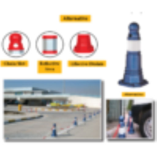 Pedestrian Bollards Channelizers