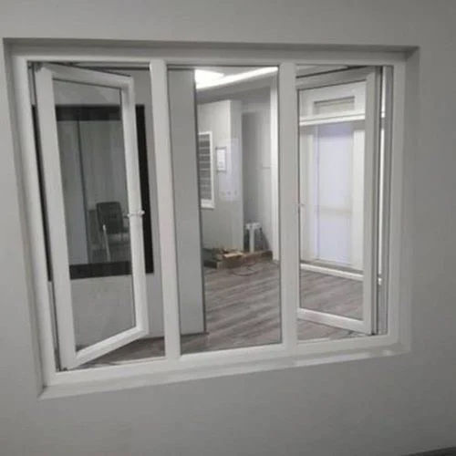 White UPVC Casement Window